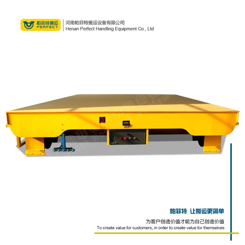 20-Ton Rail-Powered Industrial Cart: Customized Transfer Solution For Aluminum Product Handling factory