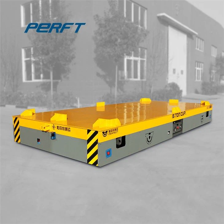 Factory Motorize Transfer Trolley For Handling Materials